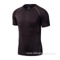 Comfort Short Sleeve Quick Dry Cheap Fitness Shirt